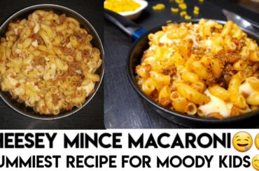 cheesey qeema macaroni by #desicuisinebyhomechef healthy#pasta#italian#pakistani#indian#recipes