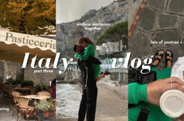 ITALY VLOG pt.3 | exploring Amalfi Coast and Ravello: lots of wine, food, shopping + more!