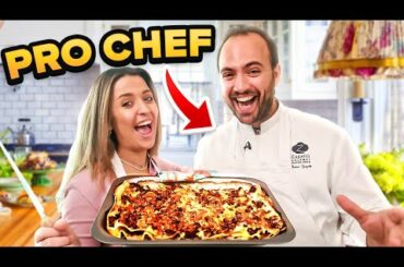 Cooking the Most Expensive Lasagne ft. BambinoBecky