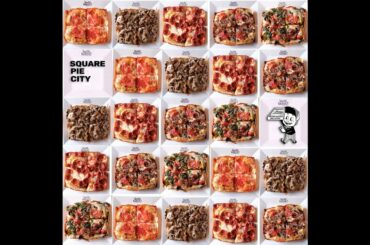 Square Pie City Menu