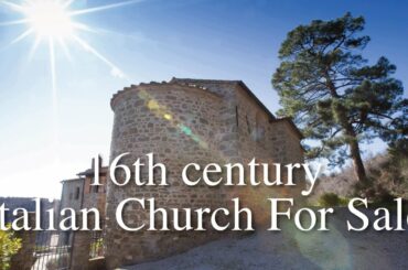 Buy an Italian Church in Umbria.