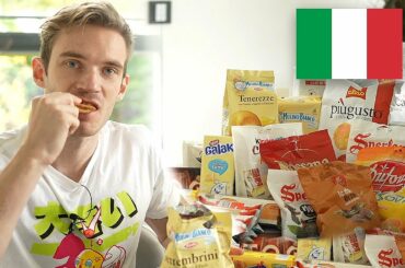 I ate every single Italian snack.