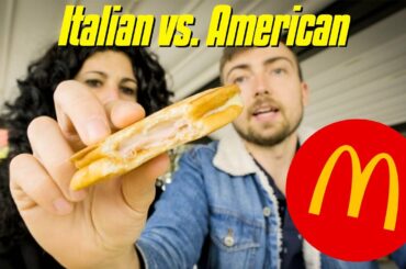 Italian vs. American MCDONALD's