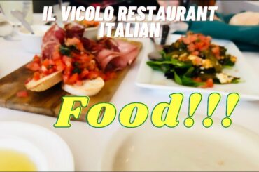 Italian Food ( @iL Vicolo) Delicious & Fabulous!!! | Lifestyle | Food