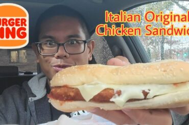 Return of the Original Italian  Chicken Sandwich Burger King