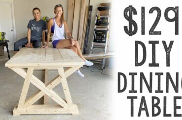 $129 DIY Dining Table