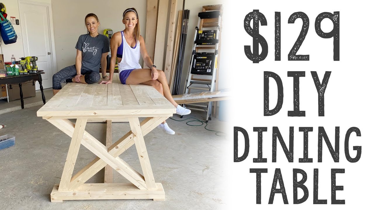 $129 DIY Dining Table $129 DIY Dining Table