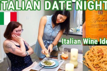 Italian Date Night at home - Watch for Italian Wine Ideas