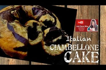 Italian CIAMBELLONE Cake - how to make the Easiest Italian Cake #Italian_cake