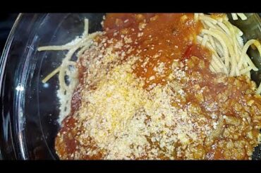 IN keke's kitchen #166 Italian Sausage/Pepperoni Pasta #shorts #spaghetti #cooking #quickrecipes