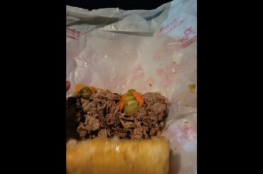 Yummy lunch.Italian Beef #fyp #italianbeef #sandwich #food #yummyfood #yummy #italianfood #foodlover