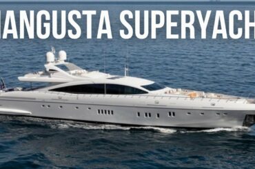 Touring a $16,000,000 SUPERYACHT | 2014 Mangusta 165 Super Yacht Tour