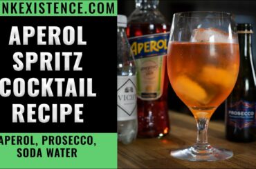Aperol Spritz Cocktail | Quick Cocktail Recipe!