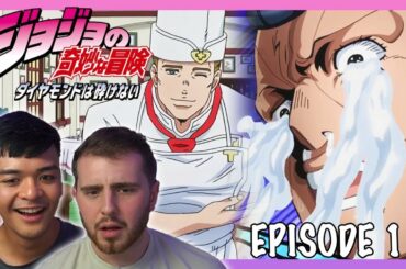 BEST ITALIAN FOOD IN TOWN! | JJBA Diamond Is Unbreakable Episode 10 REACTION + REVIEW!