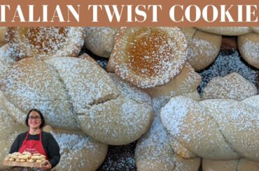 Italian Twist Cookies - Nonna's famous recipe for holidays.