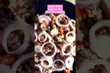 Italian Grilled eggplant with Aloe Vera extract by Jhune Gatos Recipes