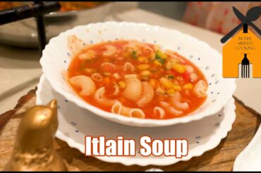 Italian soup recipe/Healthy n tasty/Low in calories