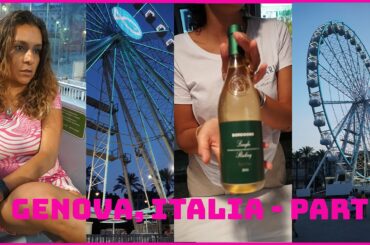 4K Genova Part 2: Food & Ferris Wheel (Italy Road Trip)