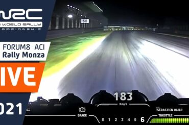 WRC LIVE : Rally Shakedown at WRC FORUM8 ACI Rally Monza 2021