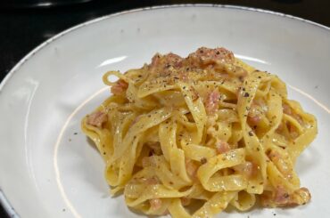 Delicious Real Italian Carbonara l Chef Recipe