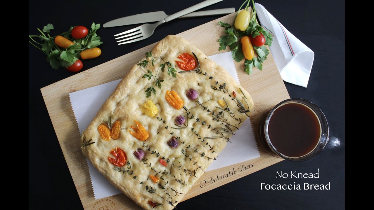 Focaccia Bread | Focaccia Gardenscape Bread | No Knead Focaccia | Focaccia Bread Art | Italian Bread Focaccia Bread | Focaccia Gardenscape Bread | No Knead Focaccia | Focaccia Bread Art | Italian Bread