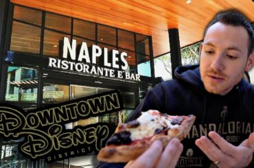 OUTDOOR Dining IS BACK! Naples Ristorante E Bar Dining Review | Downtown Disney District