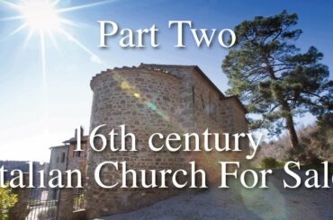 Buy an Italian Church in Umbria.