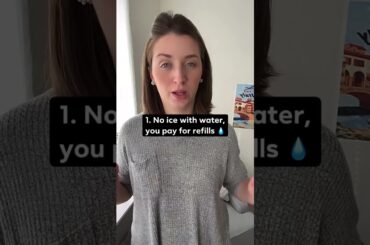 Restaurants in the US vs Italy #shorts