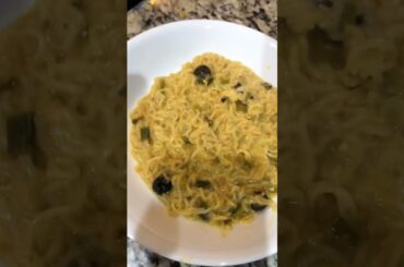 Let’s make maggi with a twist | Italian maggi recipe #shorts #food #cooking #noddles