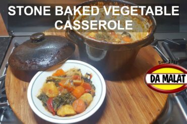 Stone Baked Italian Vegetable Casserole | Vegan Recipe | Pizza Oven Baked
