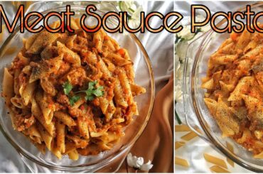 Italian Meat Sauce Pasta Recipe | Spicy Bolognese Pasta Recipe | Classic Ground Meat Sauce recipe |