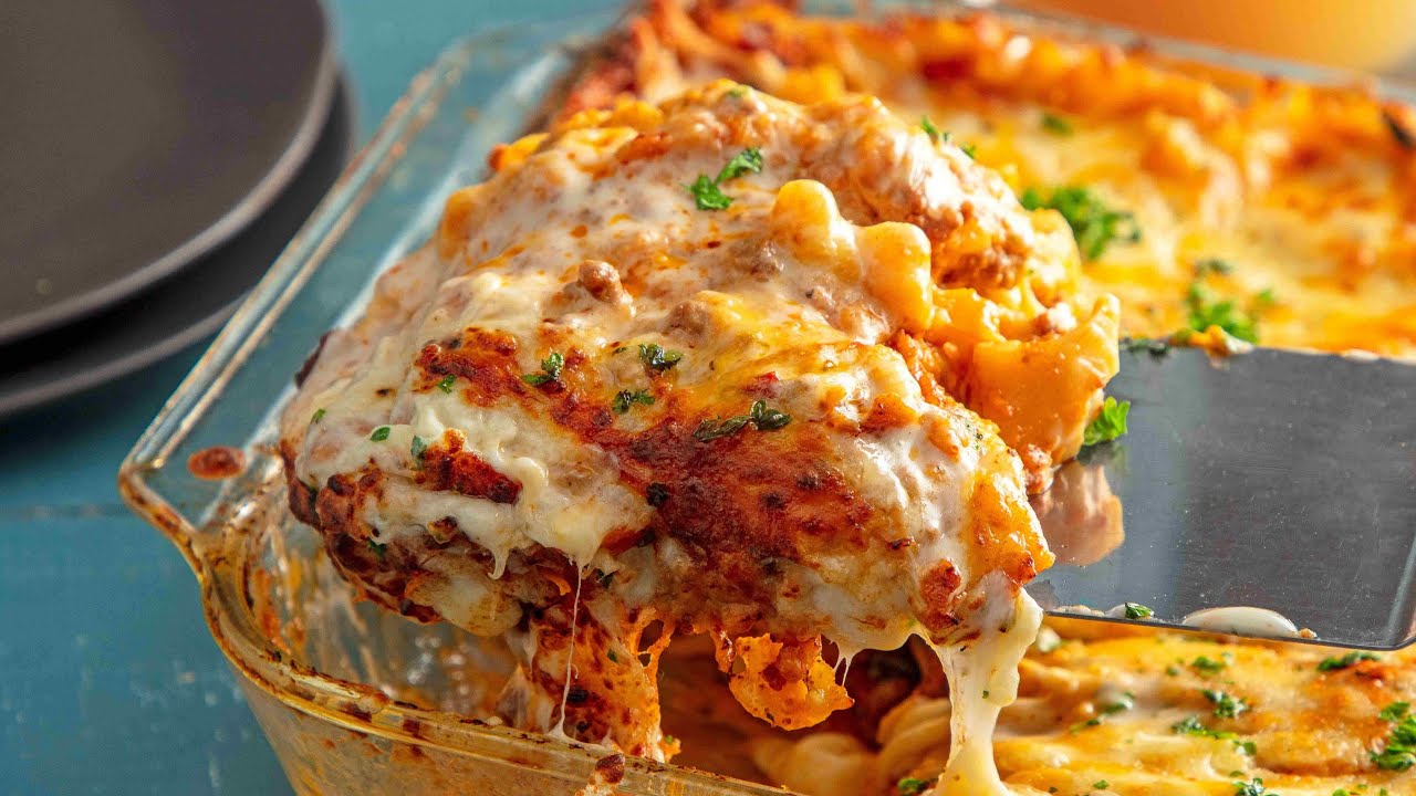 Cheeseburger Lasagna Recipe | Level Up Your Pasta! Cheeseburger Lasagna Recipe | Level Up Your Pasta!