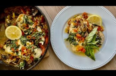 Chicken Basil Recipe. Italian Basilica Chicken recipe. Chicken with Basil sauce. #chikenrecipe