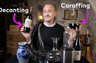 HOW TO DECANT & CARAFFE WINE like a MASTER of Wine