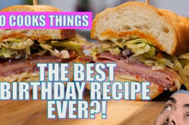 Leo Cooks an Italian Sub