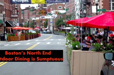 Boston North End's Outdoor Dining is Sumptuous