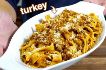 The BOLOGNESE I make the night before every Holiday