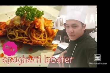 Simple italian food plating