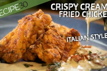 Why didn’t I make this Crispy Creamy Fried chicken before!