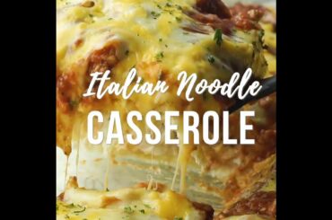 Italian noodles casserole recipe | HOW TO MAKE AT HOME | Easy & Quick | MK CHEF