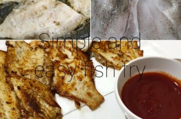 Easy and Simple fish fry || recipe by My Life Vlogs Italy