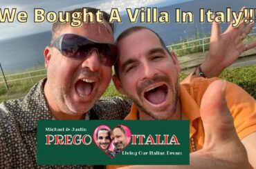 Scalea, Italy - Our Experience at Closing of Purchasing Our Villa, Tour of Prior Condo -Episode 9