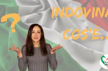 Italian lessons: Guess what it is