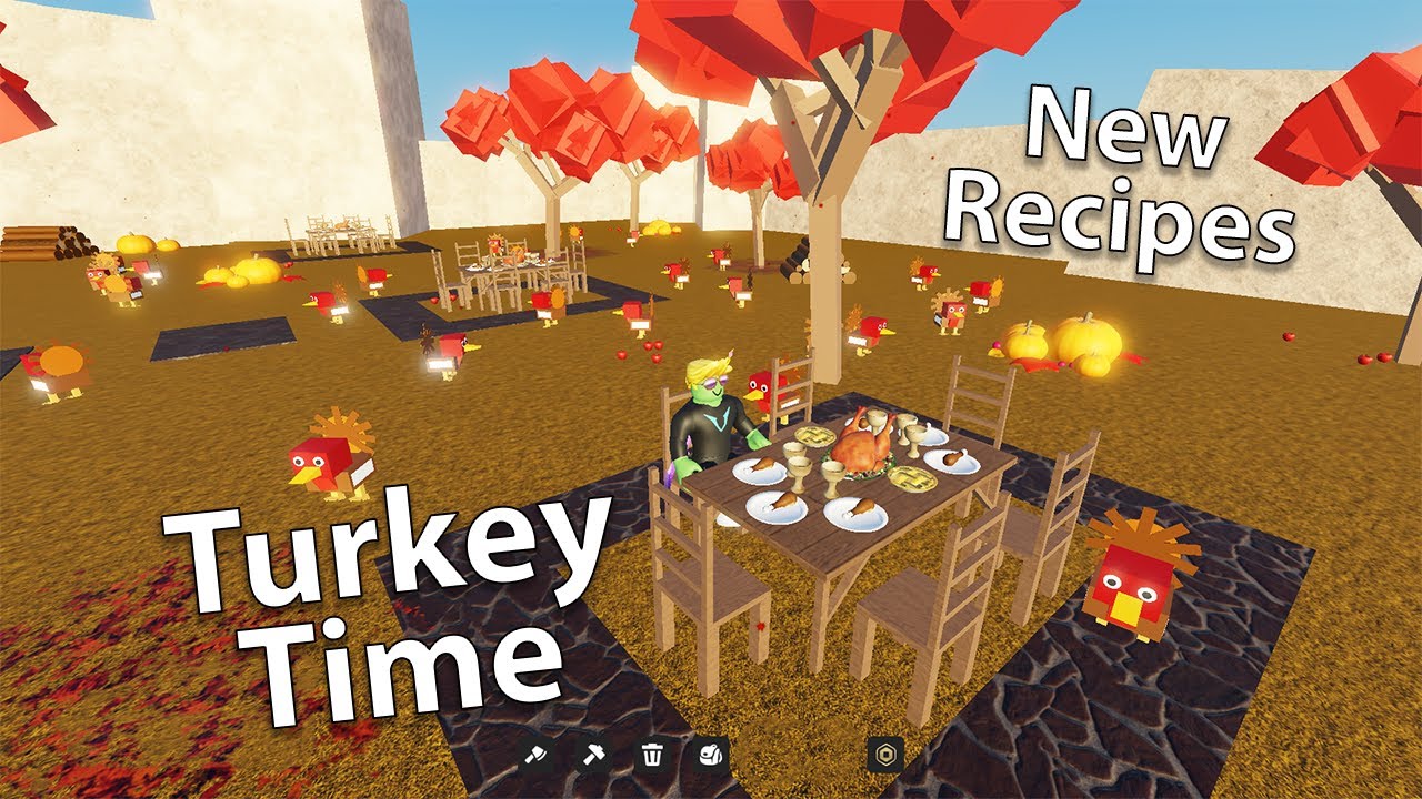 Roblox Factory Simulator – Thanksgiving Update & All Possible Turkey Recipes Tier 1–6 Roblox Factory Simulator - Thanksgiving Update & All Possible Turkey Recipes Tier 1--6