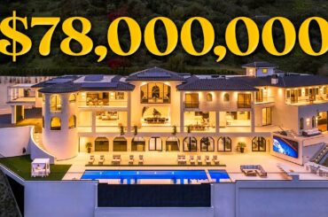 Touring a $78,000,000 NEVER BEFORE SEEN Bel Air MEGA Mansion