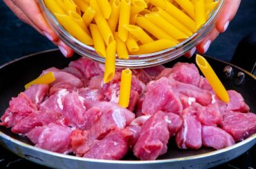 Cook the PASTA with MEAT like a real ITALIAN CHEF