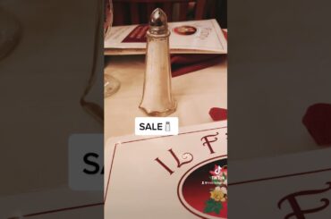 Italian dining vocabulary