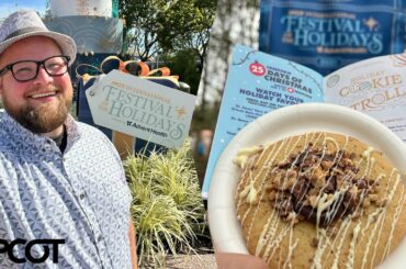 Epcot Festival of The Holidays 2021 | Candlelight Processional Dining Package & Disney Cookie Stroll