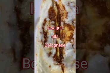 Italian food,lasagna alla Bolognese#short