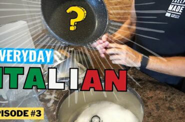 Understand Spoken Italian - Practice video in Italian: Episode #3 Doing the dishes (Lavare i piatti)